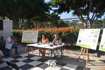 Telde presenta el proyecto de remodelación del parque de San Juan/Francisco Javier Santana.